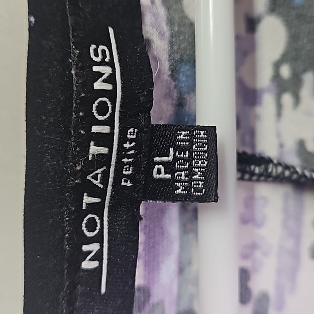 Notations Multi-Colored Dress Sz Pl - image 2